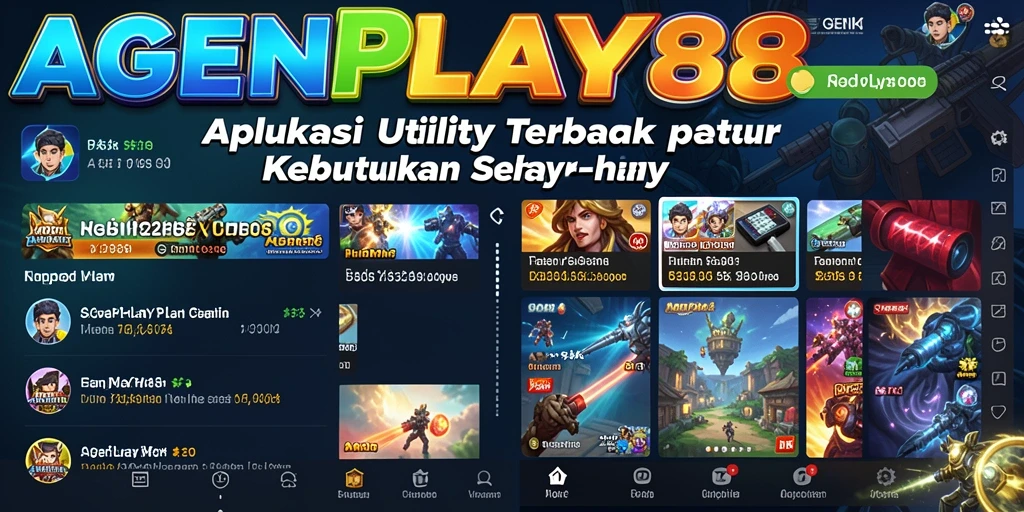 Tampilan antarmuka AGENPLAY88 yang intuitif dan mudah digunakan