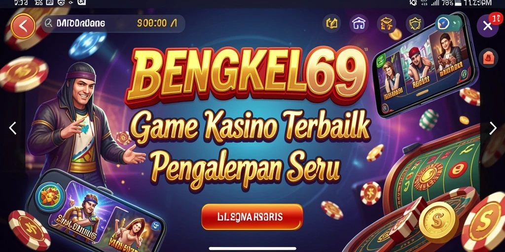 Tampilan menarik dari gameplay Kasino di BENGKEL69.