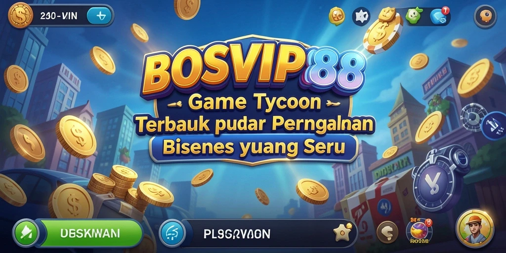 Tampilan gameplay seru dan menyenangkan dari BOSVIP88.