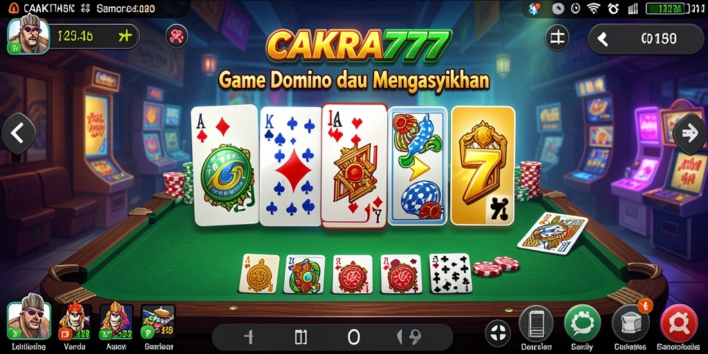 Tampilan gameplay CAKRA777 yang menarik dan interaktif.