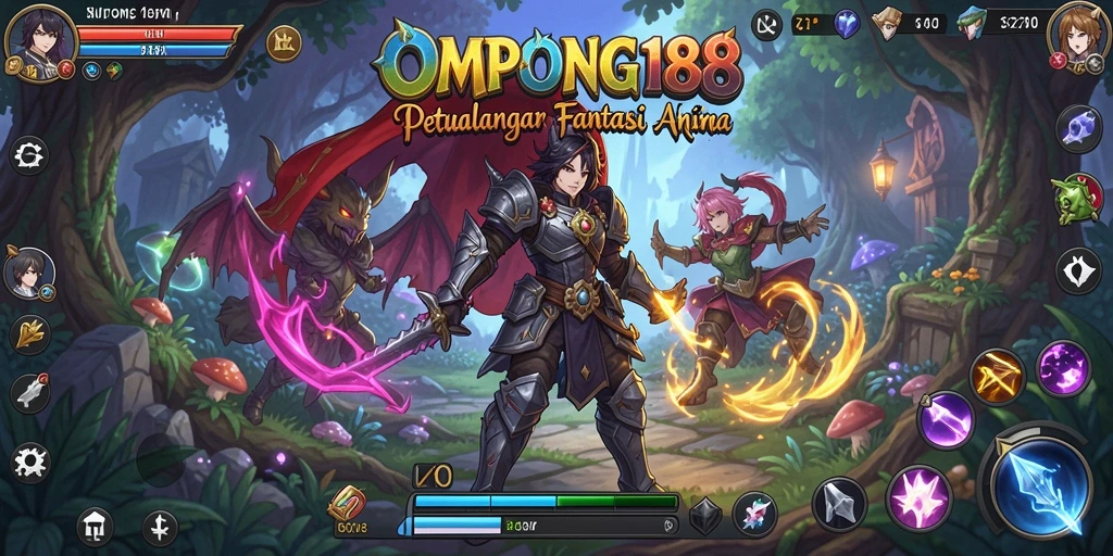 Tampilan gameplay OMPONG188 yang seru dan penuh warna.