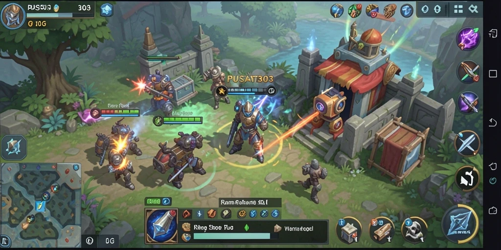 Tampilan gameplay menarik dari PUSAT303 yang penuh strategi.