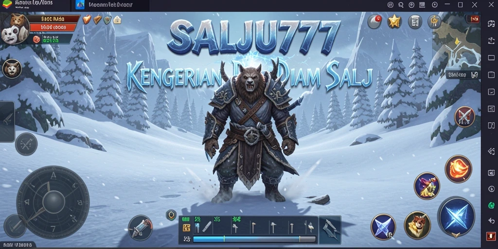 Screenshot menunjukkan momen menegangkan dalam gameplay horror.