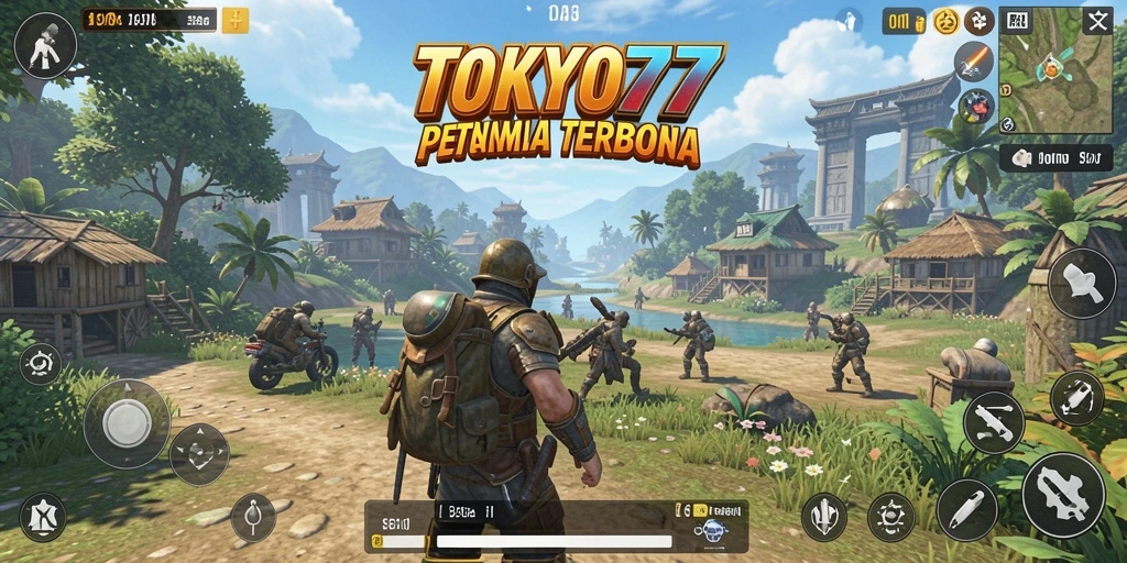 Gameplay menarik dari TOKYO77 menampilkan eksplorasi kota Tokyo yang seru.
